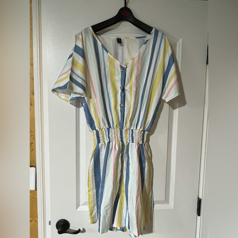 Striped Romper